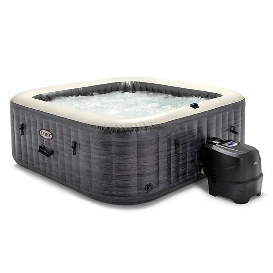 Intex 28451EP PureSpa Plus Greystone Inflatable Square Hot Tub Spa, 94 x 28" Intex 28451EP PureSpa Plus Greystone Inflatable Square Hot Tub Spa, 94 X 28" -Intex Shop unnamed file 1001