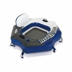 Intex River Run Connect Inflatable Water Raft (4 Pack) + 2 Person Cooler Tube -Intex Shop unnamed file 1021