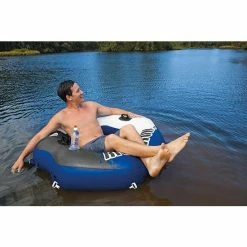 Intex River Run Connect Inflatable Water Raft (4 Pack) + 2 Person Cooler Tube -Intex Shop unnamed file 1023