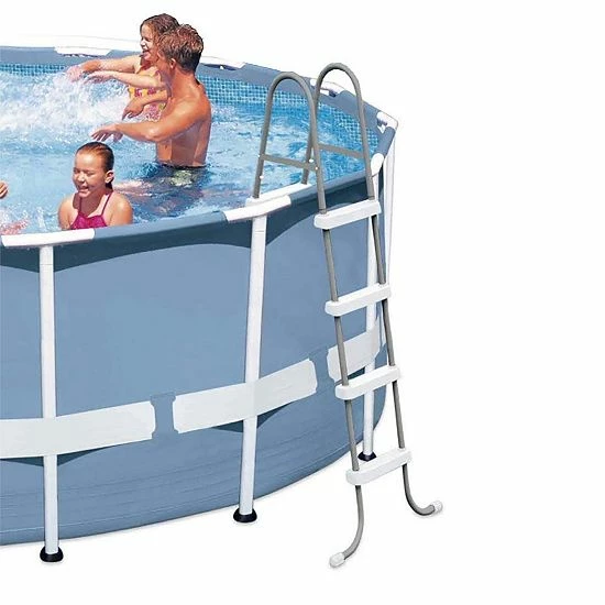 Intex Swimming Pool Ladder For 48" High Wall & 1000 GPH Cartridge Filter Pump - Image 3