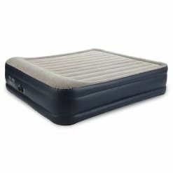 Intex Dura Beam Deluxe Raised Blow Up Mattress Air Bed With Built In Pump, King -Intex Shop unnamed file 120