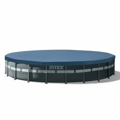 Intex 26 Ft X 52 In Ultra Frame Above Ground Swimming Pool With Pump And Ladder
