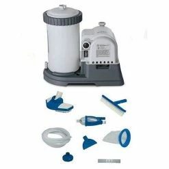 INTEX 2500 GPH GCFI Pool Filter Pump With Timer (633T) & Deluxe Maintenance Kit