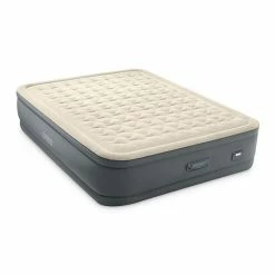 Intex PremAire II Fiber-Tech Elevated Air Mattress With Built-In Pump, Queen