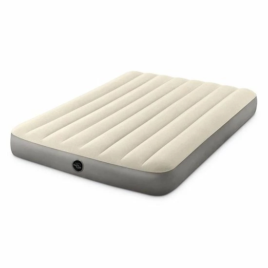 Intex 64102E Dura-Beam Standard Series Single Height Inflatable Airbed, Full - Image 2