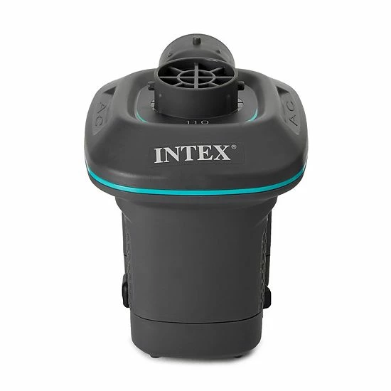 Intex 66639E 120 V AC Electric Quick Fill Air Pump With 3 Interconnected Nozzles - Image 4