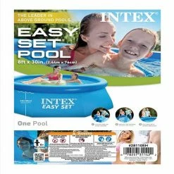 Intex 8ft X 30in Easy Set Inflatable Above Ground Family Swimming Pool (No Pump) 6 Intex 8ft X 30in Easy Set Inflatable Above Ground Family Swimming Pool (No Pump) -Intex Shop unnamed file 243