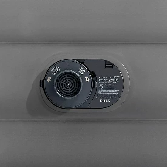 Intex TruAire Luxury Queen Air Mattress Airbed W/ Lumbar Support & Built In Pump - Image 2