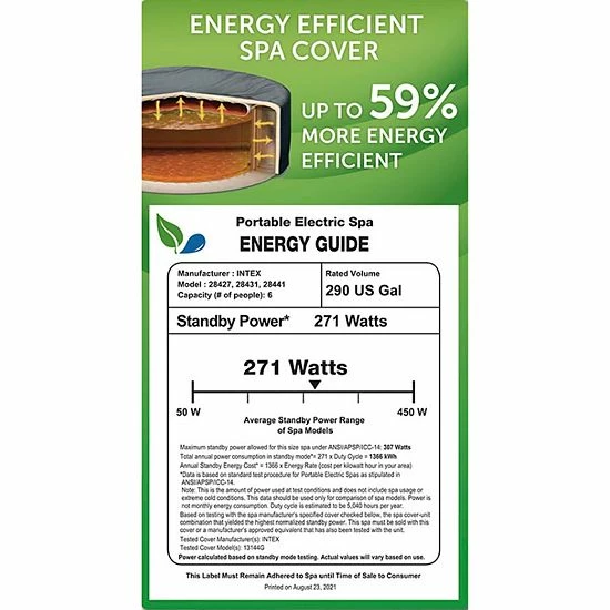 Intex PureSpa Plus Inflatable Bubble Jet Hot Tub & Slip Resistant Seat (2 Pack) - Image 5