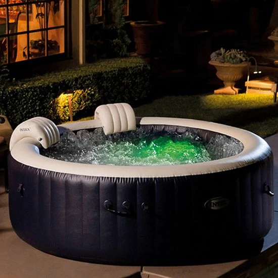Intex 28429EP PureSpa Plus Portable Inflatable Hot Tub Bubble Jet Spa, 77 X 28" - Image 2