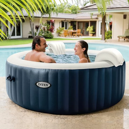 Intex 28429EP PureSpa Plus Portable Inflatable Hot Tub Bubble Jet Spa, 77 X 28" - Image 3