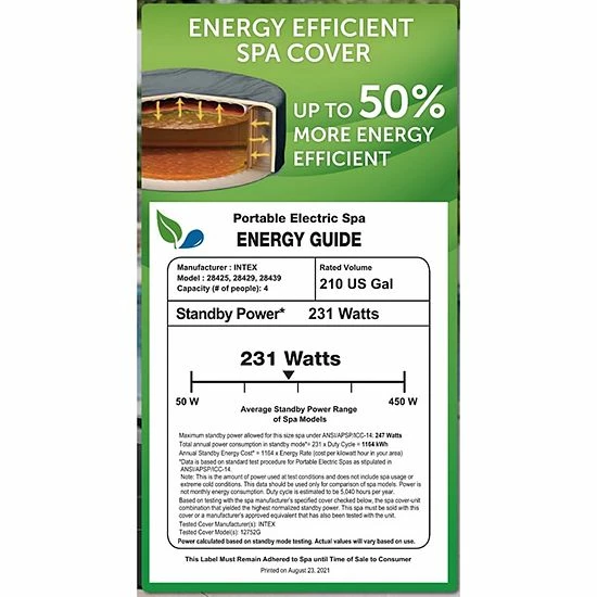Intex 28429EP PureSpa Plus Portable Inflatable Hot Tub Bubble Jet Spa, 77 X 28" - Image 4