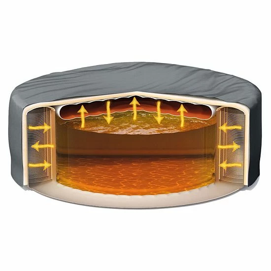 Intex 28429EP PureSpa Plus Portable Inflatable Hot Tub Bubble Jet Spa, 77 X 28" - Image 5