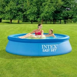 Intex 28106EH 8 X 2 Foot Easy Set Inflatable Circular Vinyl Swimming Pool, Blue -Intex Shop unnamed file 383