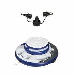 Intex Electric Air Pump With 3 Nozzles W/ Intex Inflatable Beverage Cooler