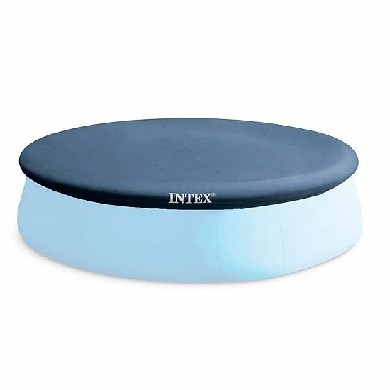 Intex 12' X 30" Metal Frame Round Swimming Pool W/ Filter Pump & 13' Pool Cover - Image 3