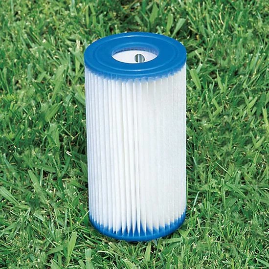 Intex 12' X 30" Metal Frame Round Swimming Pool W/ Filter Pump & 13' Pool Cover - Image 5