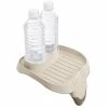 Intex PureSpa Attachable Cup Holder And Refreshment Tray Hot Tub Accessory, Tan