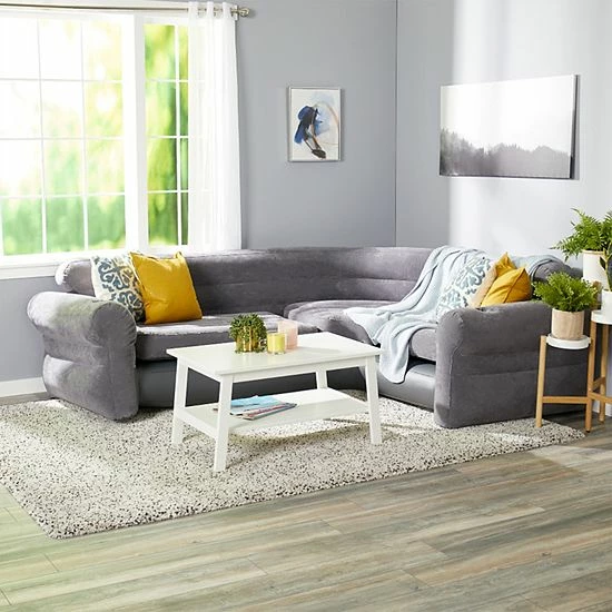 Intex 68575VM Inflatable Indoor Corner Couch Sectional with Cupholders, Gray Intex 68575VM Inflatable Indoor Corner Couch Sectional With Cupholders, Gray -Intex Shop unnamed file 728