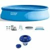 Intex 18' X 48" Round Above Ground Swimming Pool W/ 7" Chlorine Dispenser
