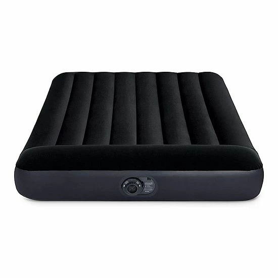 Intex Dura Beam Pillow Rest Standard Classic Air Bed Inflatable Mattress, Full - Image 4