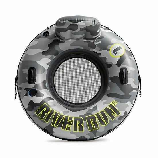 Intex 56835EP River Run I Camo Inflatable Floating Tube Raft With Cup Holders - Image 2