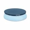 Intex 7.3 Ft Above Ground Swimming Pool Vinyl Round Cover Tarp, No Pool Included