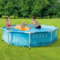 Intex 28206EH 10' X 30" Above Ground Frame Beachside Swimming Pool With Canopy -Intex Shop unnamed file 863