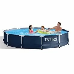 Intex 28211ST 12' X 30" Frame Round Above Ground Swimming Pool Kit With Canopy -Intex Shop unnamed file 886