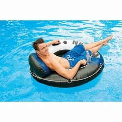 Intex 2 Pack Of River Run 1 Person Floating Tubes And Single 12 Volt Air Pump -Intex Shop unnamed file 921
