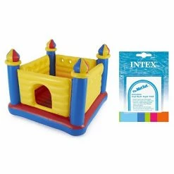 Intex Inflatable Jump-O-Lene Kids Ball Pit And Wet Set Repair Patch 6 Pack Kit
