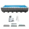 Intex 26363EH 24' X 12' X 52" Rectangular Ultra XTR Frame Swimming Pool W/ Pump