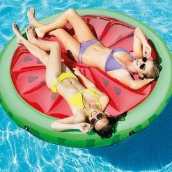 Intex Giant Inflatable 72In Watermelon Float & Inflatable Rockin' Lounge Float -Intex Shop unnamed file 971