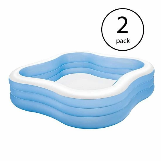 Intex 7.5ft x 7.5ft x 22in Swim Center Inflatable Above Ground Pool (2 Pack) Intex 7.5ft X 7.5ft X 22in Swim Center Inflatable Above Ground Pool (2 Pack) -Intex Shop unnamed file 975