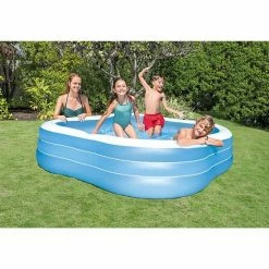 Intex 7.5ft X 7.5ft X 22in Swim Center Inflatable Above Ground Pool (2 Pack) 2 Intex 7.5ft X 7.5ft X 22in Swim Center Inflatable Above Ground Pool (2 Pack) -Intex Shop unnamed file 976