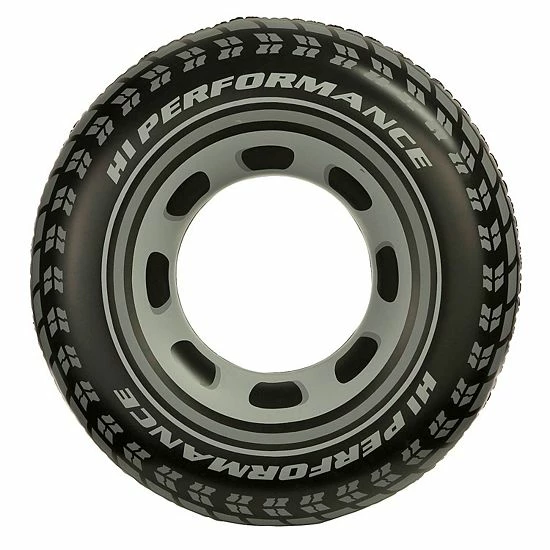 Intex Inflatable 36 Inch Tire Tube Raft Float For Pool Lake Ocean River (3 Pack) 2 Intex Inflatable 36 Inch Tire Tube Raft Float For Pool Lake Ocean River (3 Pack) - Image 2